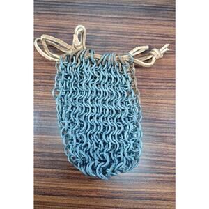 Medieval Chainmail Retro Goth Purse/Pouch Renaissance Metal Handmade Cinch